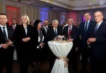 Предсједник Чубриловић присуствовао свечаном пријему поводом Дана државности Републике Србије у Банском двору у Бањалуци
