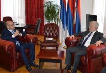 Предсједник Чубриловић разговарао са амбасадором Ђорђевићем о унапређењу сарадње у оквиру Споразума о специјалним и паралелним односима Републике Српске и Србије