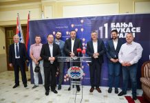 БАЊАЛУКА: ДЕЛЕГАЦИЈА ГРАДСКОГ ОДБОРА ДЕМОСА РАЗГОВАРАЛА СА РАДОЈИЧИЋЕМ