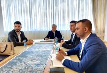 ЧУБРИЛОВИЋ СА ГРАДОНАЧЕЛНИKОМ ПРИЈЕДОРА О ИНФРАСТРУKТУРНИМ ПРОЈЕKТИМА