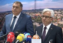 Предсједник Чубриловић честитао Додику реизбор на функцију предсједника СНСД-а