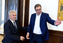 Предсједник Чубриловић честитао Вучићу и Вучевићу побједу на парламентарним изборима у Србији